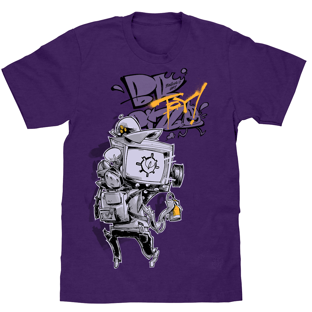 1999 Graffiti T-Shirt - Big Bytes Pizza – The Official Warframe Store