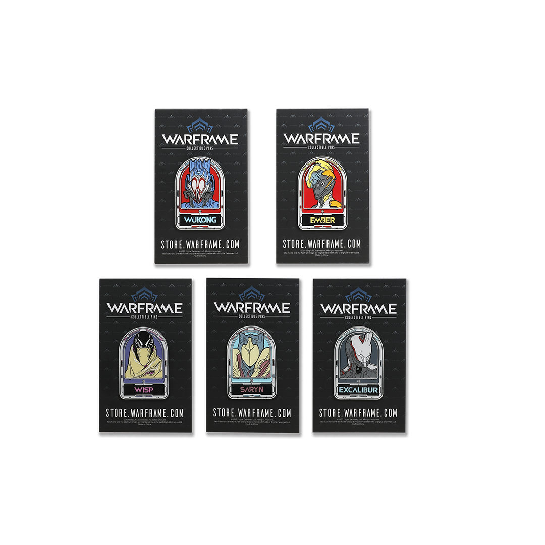 Warframe Ribbon Accessory Pins & Patches – The Official Warframe Store