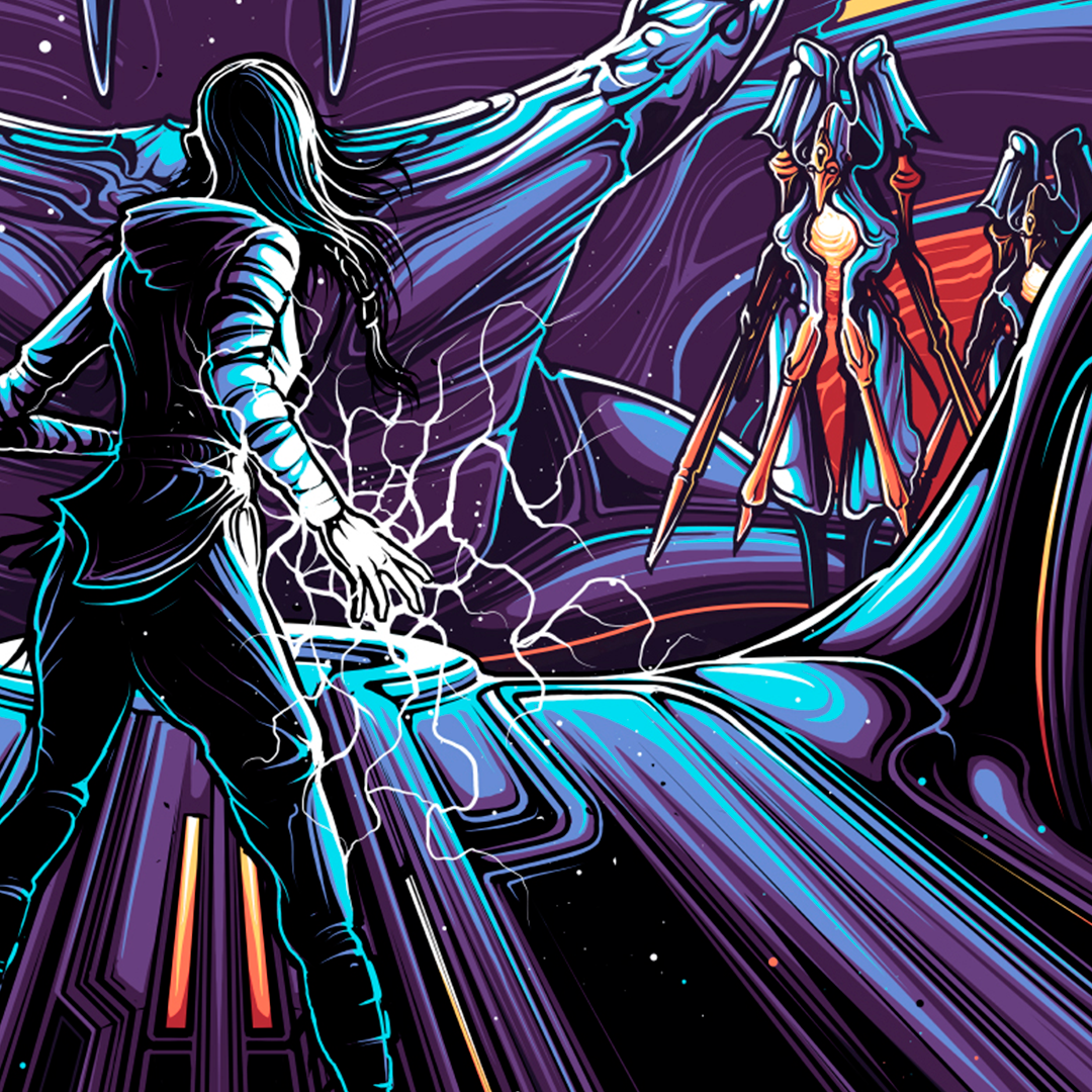 New War Poster by Dan Mumford – The Official Warframe Store